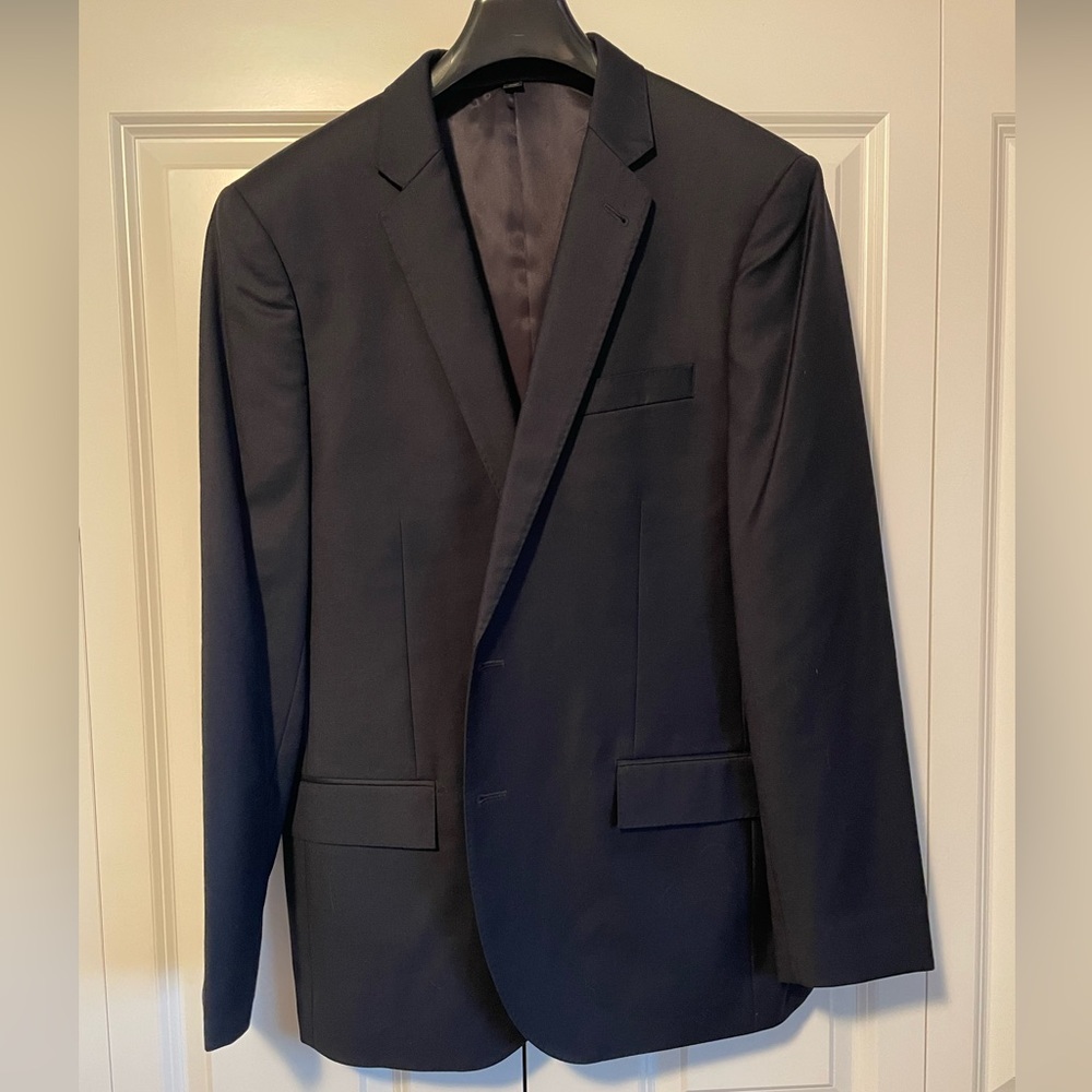 MINT! J.CREW LUDLOW SUIT JACKET 42R SUPER 130s ITALIAN WOOL MSRP $388